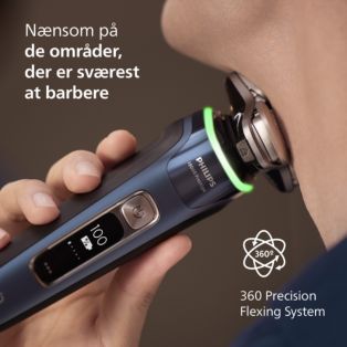i9000 Prestige Elektrisk shaver til våd og tør barbering med SkinIQ