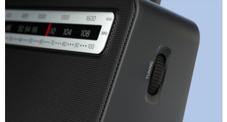 Radio PORTATILE Philips TAR2506 NERO AM-FM