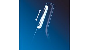 Safeguard trimmeris, lai izvairītos no matiņu plēšanas, izrobošanas un iegriezumiem