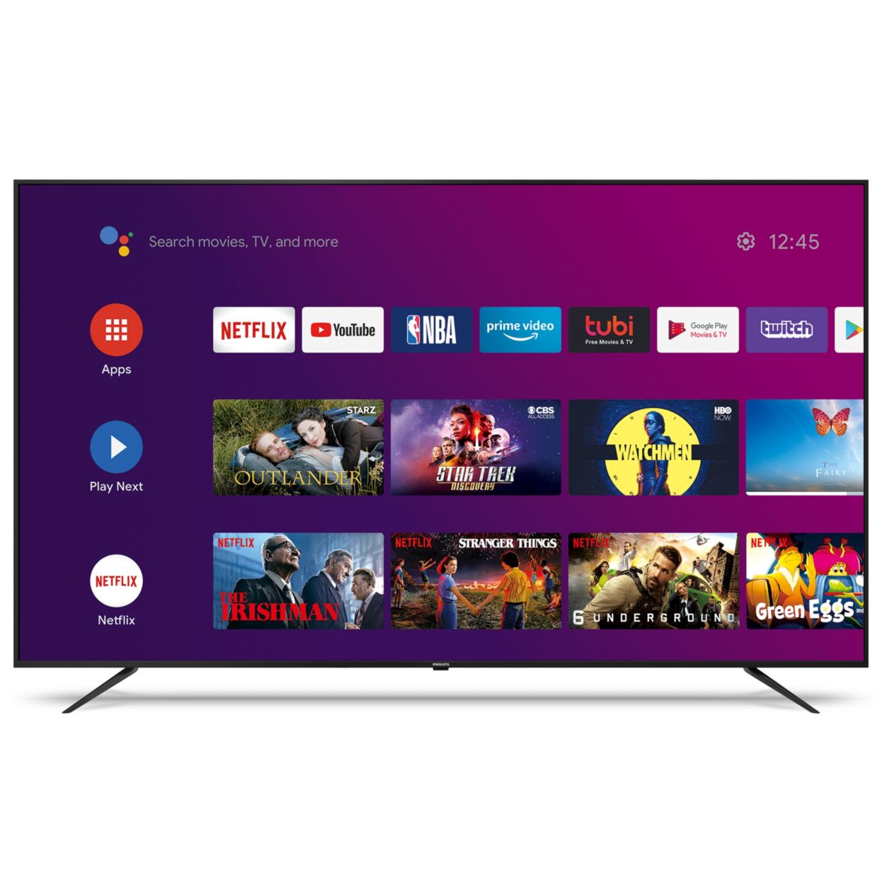 Philips 75 Class 4K Android Smart TV with Google Assistant