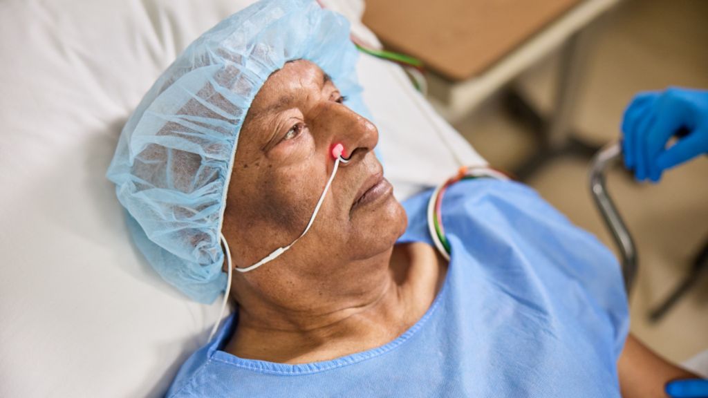 male patient with Alar sensor