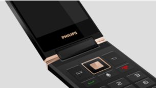 经典翻盖设计和高端金属表面
