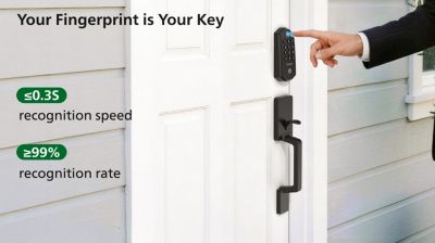 Biometric Identification makes unlocking fast and accurate
