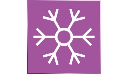 Kaltstufe für lang anhaltenden Look