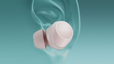 Puikus garsas iš mažų, idealiai priglundančių ausinių