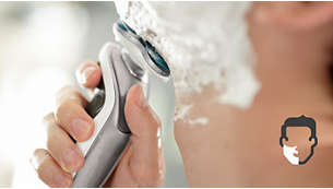 Aquatec umožňuje pohodlné holenie nasucho alebo osviežujúce holenie namokro