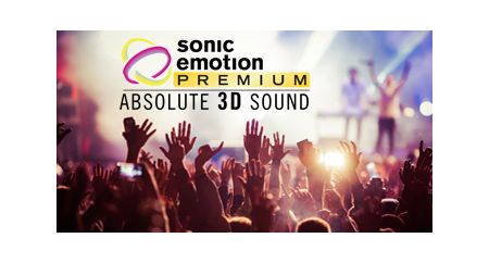 Immersive sound with clear voice designed by sonic emotion