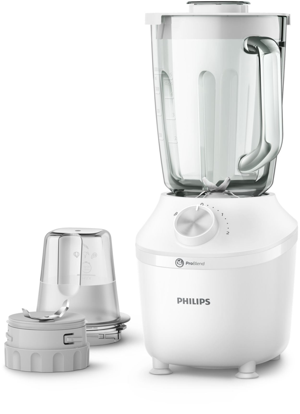 Philips 3000 series HR2291/01 Blender ProBlend Crush Tech. 600 W 2 L :  : Casa e cucina