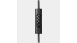 Built-in microphone switches you from music to phone calls