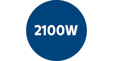 Мощный мотор 2100 Вт для идеальных результатов уборки