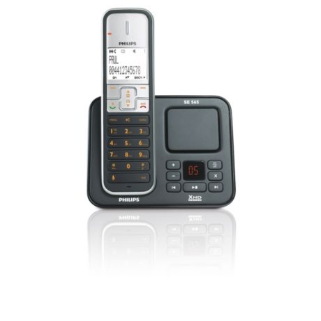 SE5651B/05 Perfect sound Cordless phone with answering machine