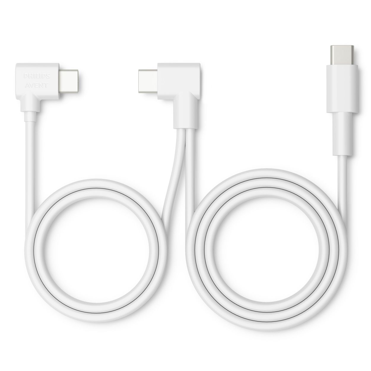 Un cable USB para cargar el dispositivo