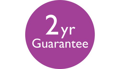 2 años de garantía mundial