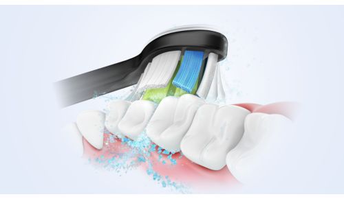 Unsere einzigartige Technologie bietet eine leistungsstarke und dennoch sanfte Reinigung