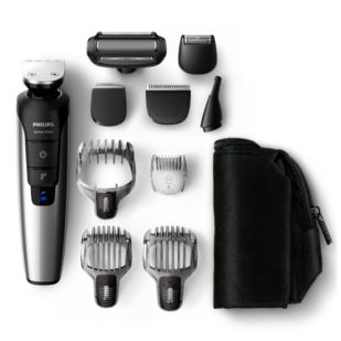 Multigroom series 7000 Tondeuse visage et corps 10 en 1 lithium-ion