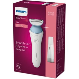 Lady Shaver Series 8000 Trådløs shaver til våd og tør brug