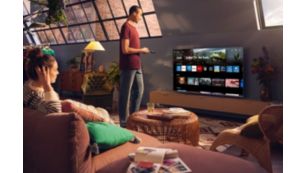 Εκπληκτική τηλεόραση. Χωρίς προβλήματα. Philips Smart TV.