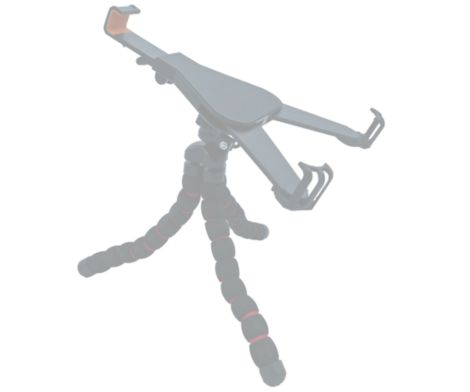 Lumify - Futurepad FPZ08 Fix-Mount Kick-Stand Der Tablet-PC kann mit dem Seitenständer horizontal oder vertikal positioniert werden.