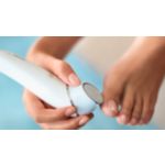 Gladka stopala od pete do prstov