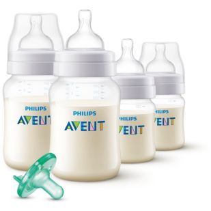 Anti-colic bottle gift set