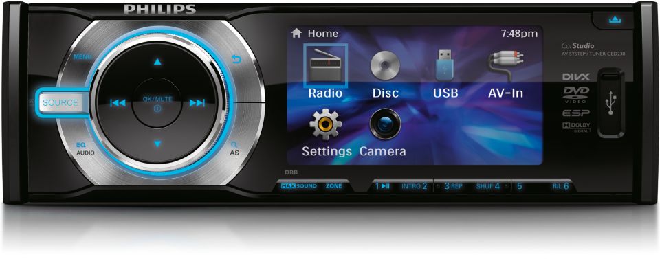 philips - radio de auto con video ced-229 comprar en tu tienda online  Buscalibre Ecuador