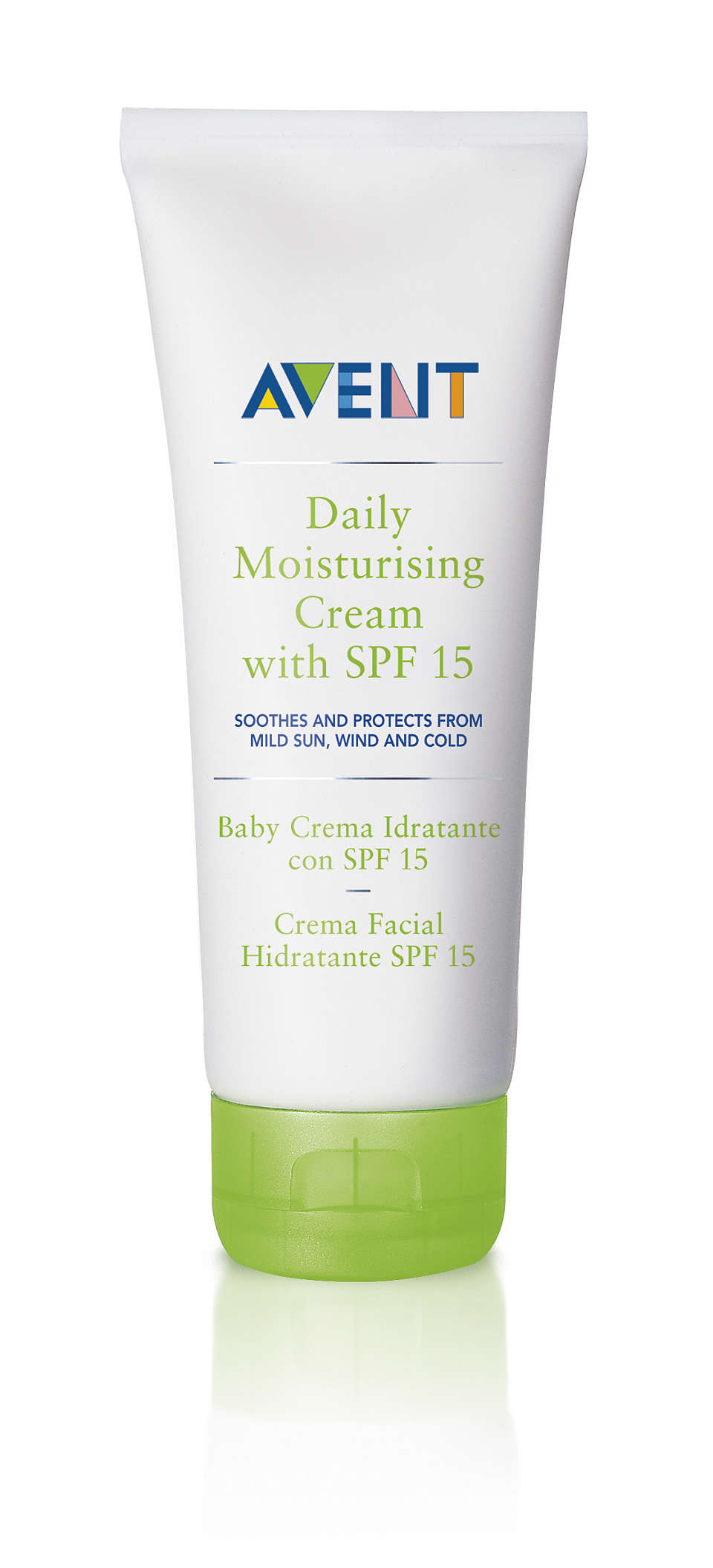 Soothes and protects from mild sun, wind and cold