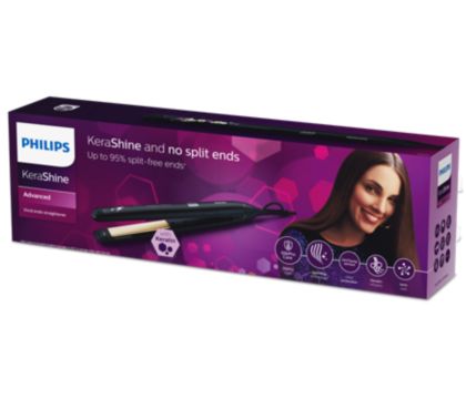 KeraShine Vivid Ends straightener BHS673 00 Philips