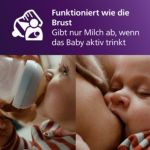 Unterstützt das individuelle Saugverhalten deines Babys