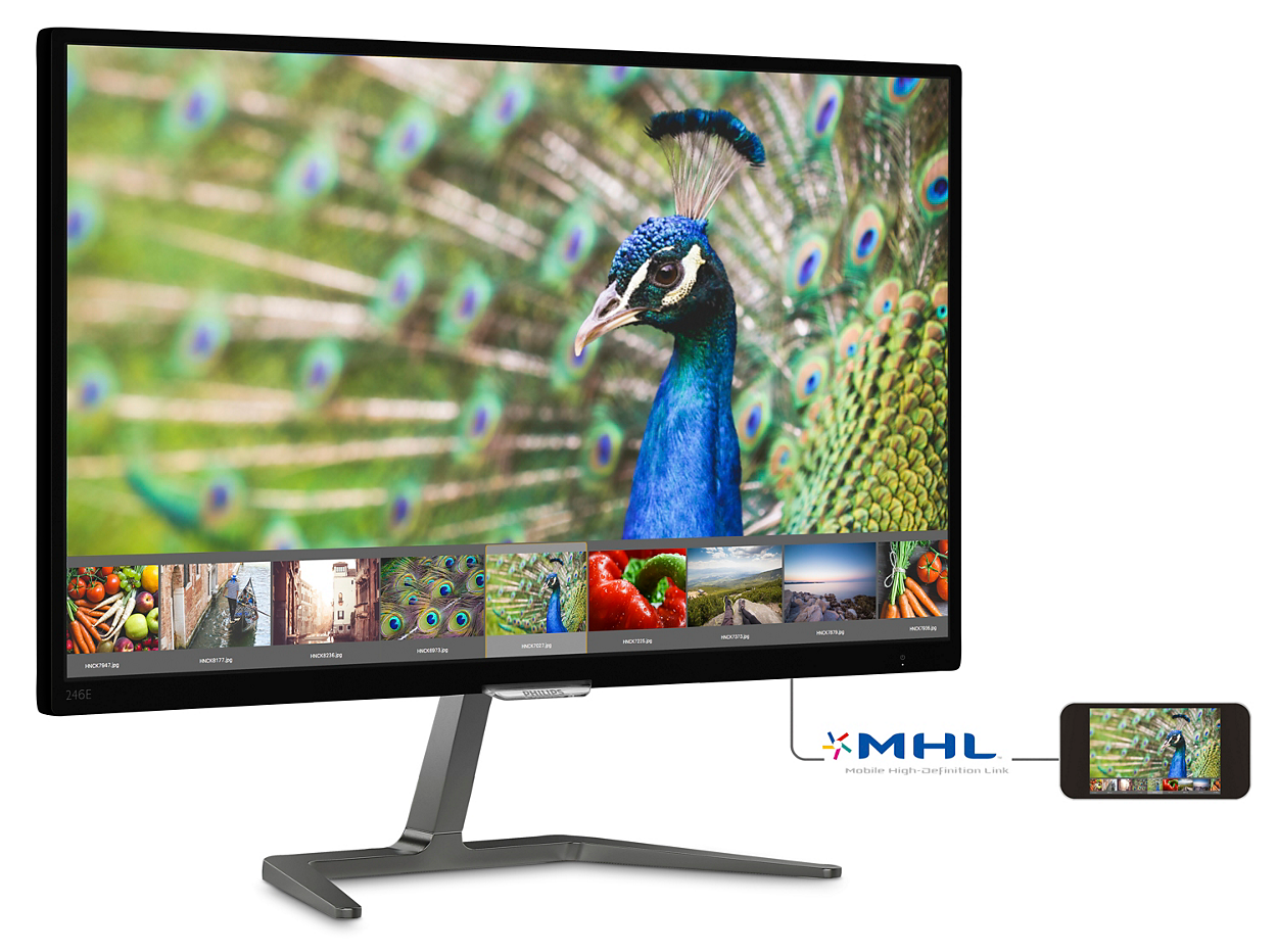 Ultra Wide-Color 搭載液晶モニター 246E7QDSB/11 | Philips Ultra Wide-Color 搭載液晶モニター 246E7QDSB/11 | Philips
