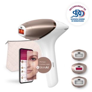 Lumea Seria 9900 Epilator IPL cu SenseIQ