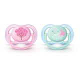 ultra air pacifier 0-6m, 2 pack