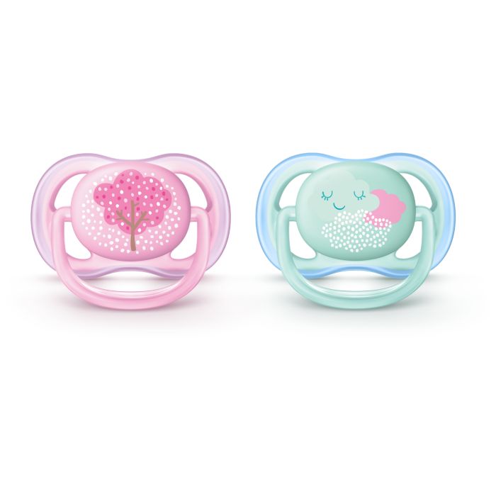 A light, breathable pacifier