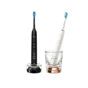 DiamondClean 9000 Elektrische Schallzahnbürste mit App