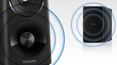 Con los altavoces Bass Reflex los graves son más potentes e intensos