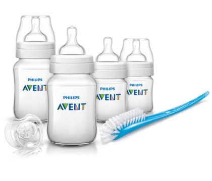 Set Avent de 4 Tetinas Anti-Colic 4 Etapas