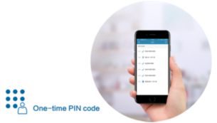 One-time PIN code: Convenient for the visitors