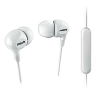 In ear headphones with mic