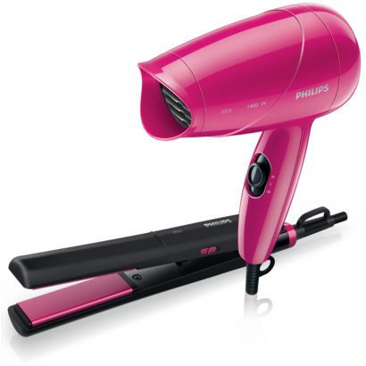 Set de viaje para un cabello perfecto en vacaciones.