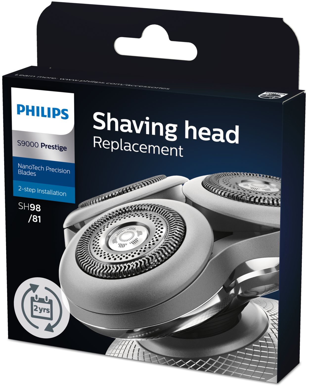 Shaver S9000 Prestige 交換用シェービングヘッド SH98/81 | Philips