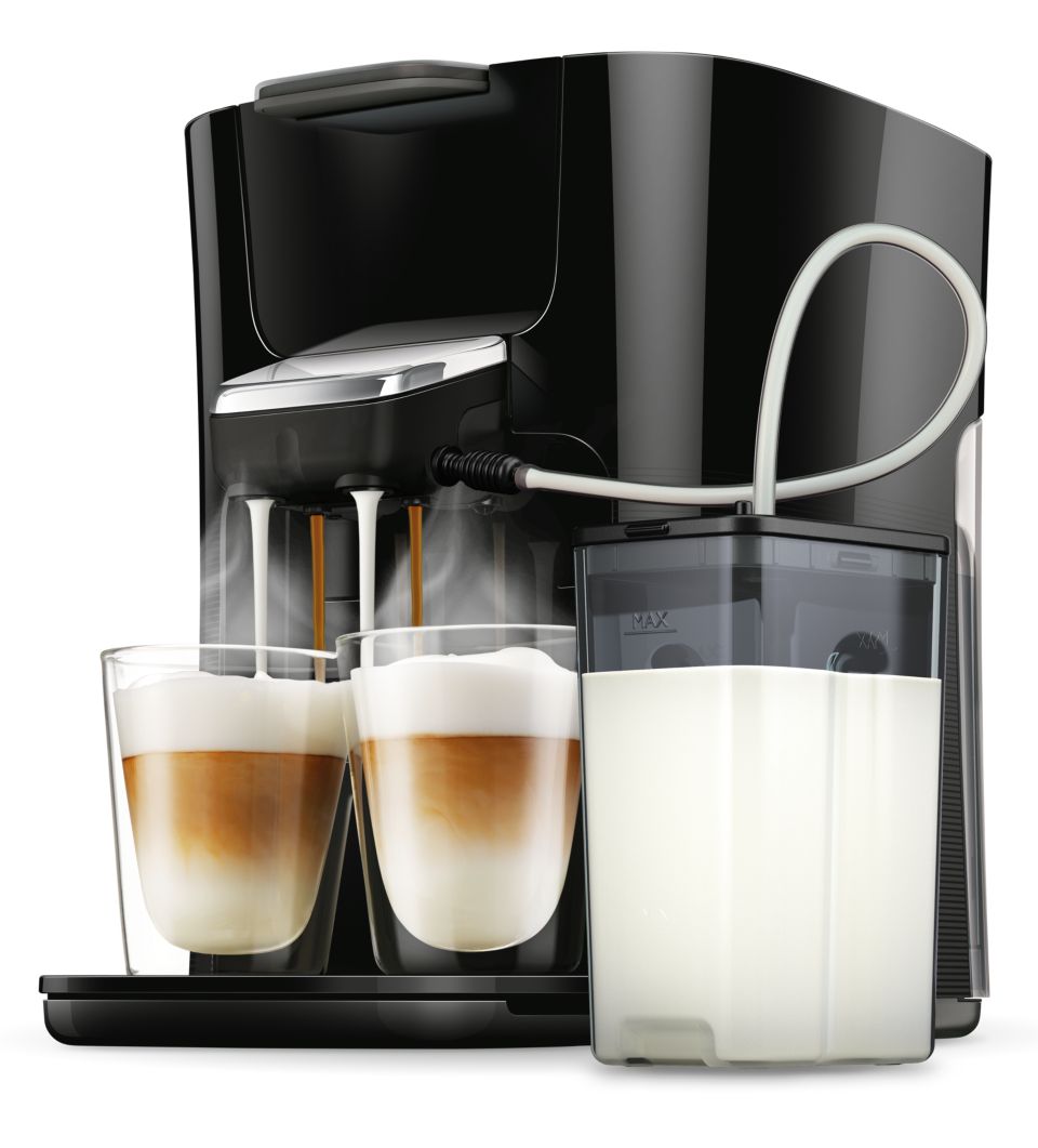 Beschaven Fjord toediening Latte Duo Plus Coffee pod machine HD6570/60R1 | SENSEO®
