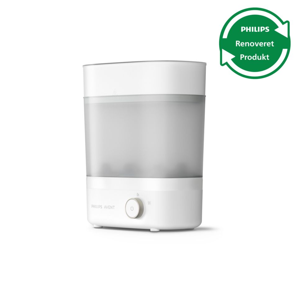 Steriliser, t&oslash;r og opbevar