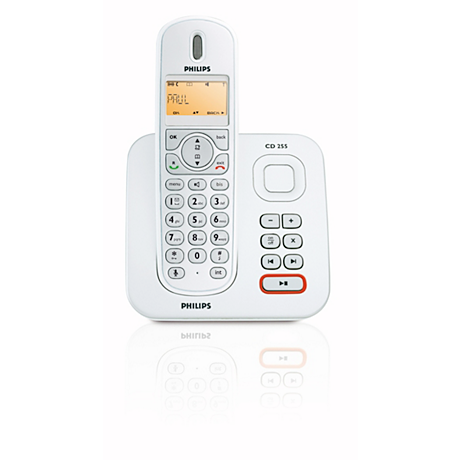 CD2551S/FT  Téléphone sans fil avec répondeur