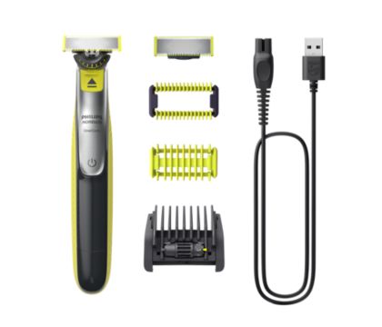 Philips Norelco OneBlade 360 Face Hybrid Electric Trimmer and Shaver  QP2724/70