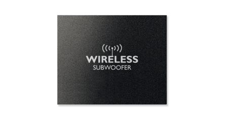 Digital wireless subwoofer for powerful bass