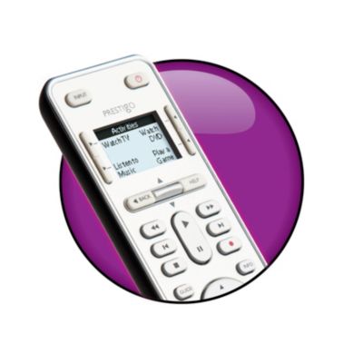 Easy access to specific functions via the 3.8-cm LCD screen