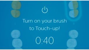 A second chance to clean the spots you miss with Touch Up