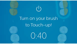 A second chance to clean the spots you miss with Touch Up