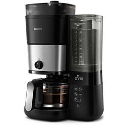 All-in-1 Brew Drip coffee maker with built-in grinder