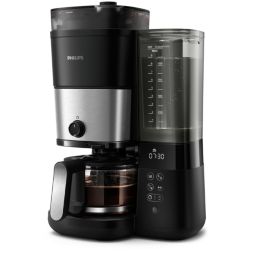 Philips Series 2200 LatteGo EP2235/40 Automatic coffee maker with frother,  Black-zinc brown