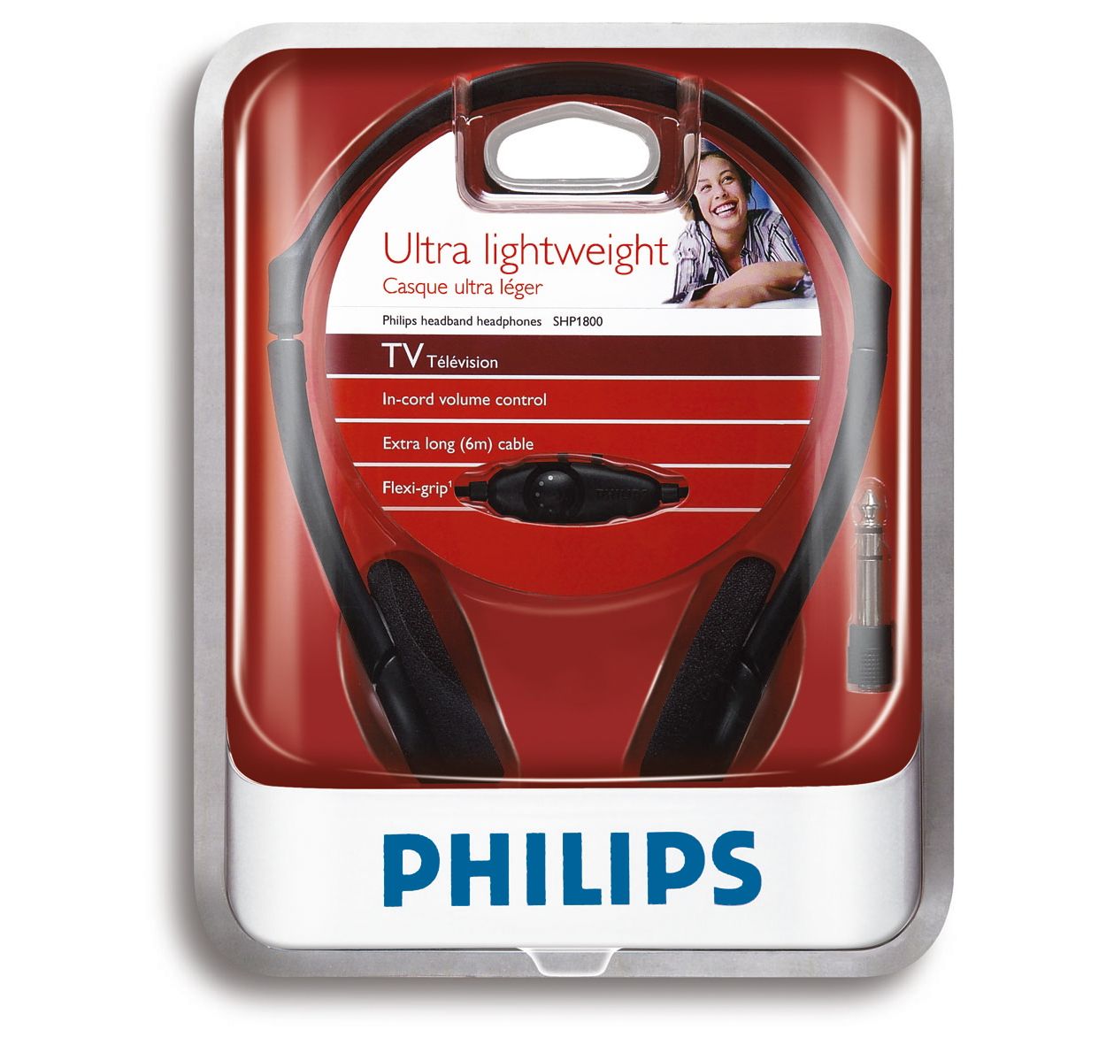 Indoor Corded TV Headphone SHP1800 27 Philips